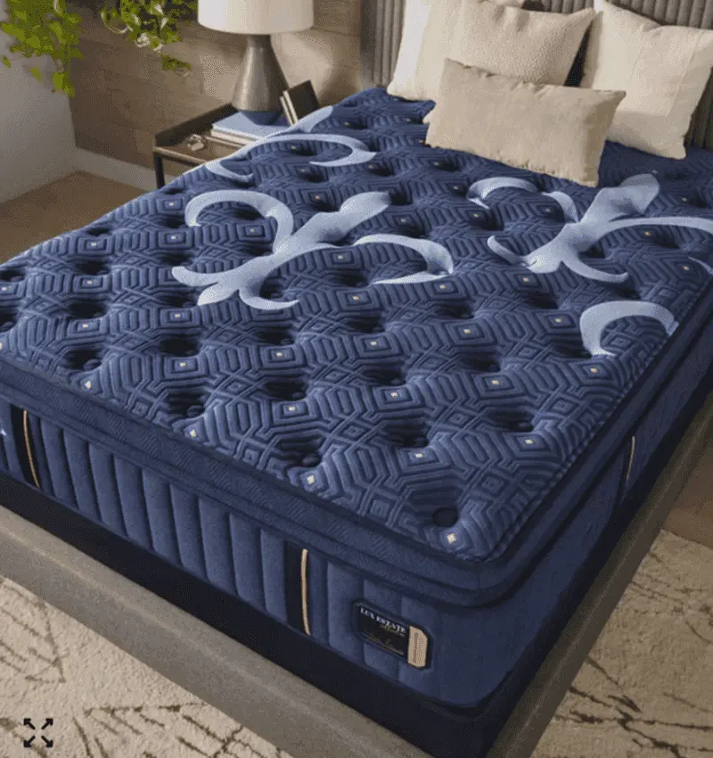 Stearns & Foster Lux Estate 16" Medium Euro Pillowtop Queen mattress for sale in Spring Hill FL